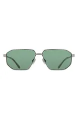 フェラガモ メンズ アクセサリー サングラス・アイウェア FERRAGAMO 59mm Aviator Sunglasses MATTE DARK RUTHENIUMのサムネイル