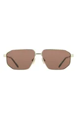 フェラガモ メンズ アクセサリー サングラス・アイウェア FERRAGAMO 59mm Aviator Sunglasses MATTE GOLD ゴールドのサムネイル