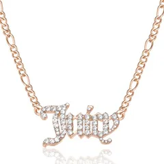 ジューシークチュール レディース アクセサリー ネックレス・チョーカー レース ロゴ Juicy Couture Crystal Script Logo Chainecklace Gold ゴールドのサムネイル