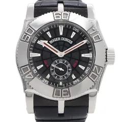ROGER DUBUIS ロジェ デュブイ イージーダイバー 世界888本限定 SE46 14 9 K9.53R 裏スケ 300m防水 黒 ブラック SS ステンレス 純正ベルト 純正尾錠 メンズ 自動巻き【6ヶ月保証】【腕時計】【中古】のサムネイル