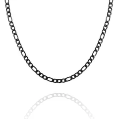 ラッキーブランド レディース アクセサリー ネックレス・チョーカー レース Lucky Brand Figaro Chainecklace Black ブラックのサムネイル