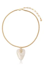 エティカ レディース アクセサリー ネックレス・チョーカー レース Ettika Solstice Pendant Choker Necklace BONEのサムネイル
