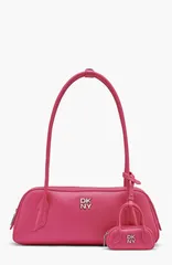 ダナ キャラン ニューヨーク レディース バッグ DKNY Tiana EastWest Shoulder Bag Hot Pink ピンクのサムネイル