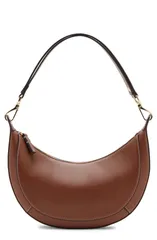 マンゴ レディース バッグ レザー フェイクレザー MANGOval Faux Leather Shoulder Bag LEATHERのサムネイル
