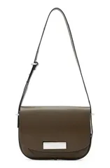 オールセインツ レディース バッグ レザー AllSaints Etta Leather Shoulder Bag FANGO BROWN GLAZED ブラウンのサムネイル