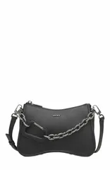 ダナ キャラン ニューヨーク レディース バッグ DKNY Adria Crossbody Bag BlackGunmetal ブラックのサムネイル