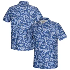 レインスプーナー メンズ トップス ポロシャツ Mens Reyn Spooner Blue Brooklyn Dodgers Cooperstown Pua Performance Polo Bluのサムネイル
