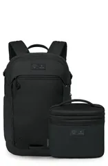 オスプレー レディース バッグ バックパック・リュックサック Osprey Axis x Hydro Flask Backpack Insulated Lunch Bag Bundle BLACK ブのサムネイル