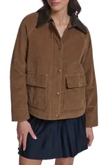 リーバイス レディース アウター コート Levishorty Barn Coat LIGHT BROWN ブラウンのサムネイル