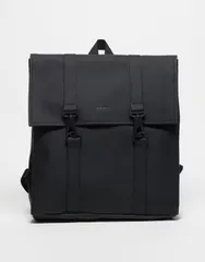 レインズ レディース バッグ バックパック・リュックサック ミニ Rains 13310 MSN unisex waterproof mini backpack Black ブラックのサムネイル