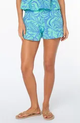ロキシー レディース ボトムス ハーフパンツ・ショーツ フラワー柄 ショートパンツ フラワー Roxy Midnight Avenue Floral Shorts CORNFLOWERのサムネイル