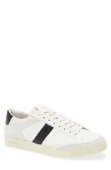 トム・フォード メンズ シューズ スニーカー TOM FORD Low Top Sneaker Men WHITE CREAM ホワイトのサムネイル