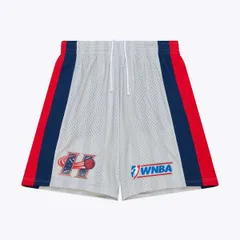 ミッチェルネス メンズ ボトムス ハーフパンツ・ショーツ ショートパンツ Mens Mitchell Nes silver Houston Comets 1997 Court Originswingmのサムネイル