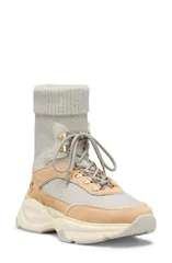 スチュアート ワイツマン レディース シューズ ブーツ・レインブーツ スニーカー Stuart Weitzman Hiker HighTop Sneaker Women ADOBE COBBLESTOのサムネイル