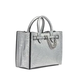 カール ラガーフェルド レディース バッグ KARLAGERFELD PARIS Cerise Crossbody Pearl Silver パールのサムネイル