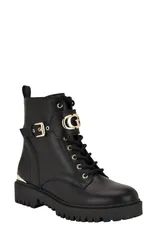 ゲス レディース シューズ ブーツ・レインブーツ GUESS Olanna Boot Women BLACK ブラックのサムネイル