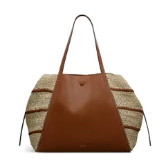ラドリー レディース バッグ Radley The Delphine Raffia Extra Large Open Top Woven Tote Bag Naturalのサムネイル