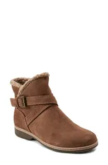 アース レディース シューズ ブーツ・レインブーツ Earthutton Waterepellent Faux Fur Lined Bootie Women LIGHT BROWN ブラウンのサムネイル