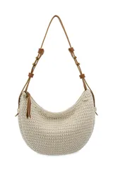 ザサック レディース バッグ The Sak Tesshoulder Bag Hand Crochet Ecru エクリュのサムネイル