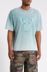 リプレゼント メンズ トップス Tシャツ グラフィック Represent Westside Graphic TShirt SMOKED TEAL スモーク