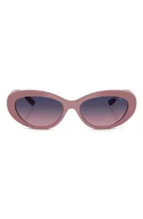 ヴォーグ レディース アクセサリー サングラス・アイウェア VOGUE 55mm Polarized Oval Sunglasses PINK ピンクのサムネイル