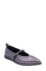 アッシュ レディース シューズ パンプス Ash Bella Studded Mary Jane Flat Women GUNMETAL ガンメタルのサムネイル