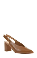 チャイニーズランドリー レディース シューズ ヒール Chinese Laundry Menny Pointed Toe Slingback Pump CAMEL キャメルのサムネイル