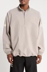フィアオブゴッド メンズ アウター ジャケット・ブルゾン モックネック ハーフジップ Fear of God Essentials Half Zip Mock Neck Track Jacket SEのサムネイル