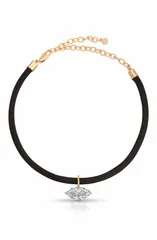 エティカ レディース アクセサリー ネックレス・チョーカー Ettika Statement Marquise Crystal Choker CLEARのサムネイル