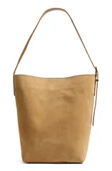 メイドウェル レディース バッグ スエード Madewell Essentialsuede Bucket Bag TAWNY KHAKI カーキのサムネイル
