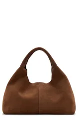 マンゴ レディース バッグ MANGO Shoulder Bag BROWN ブラウンのサムネイル