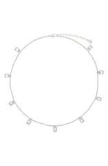 エティカ レディース アクセサリー ネックレス・チョーカー レース Ettika Deco Charm Necklace SILVER シルバーのサムネイル