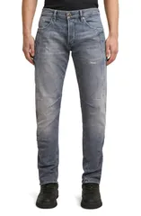ジースター メンズ ボトムス デニムパンツ レギュラーフィット ジーンズ GSTAR Contour 3D Regular Fit Jeans WORN IN ELECTRIC BLUE RESTOのサムネイル