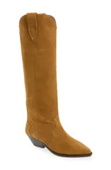 イザベル マラン レディース シューズ スニーカー トール ブーツ Isabel Marant Denvee Tall Western Boot Women COGNAC 50COのサムネイル