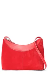 スタウド レディース バッグ STAUD Rowey Shoulder Bag RED ROSE レッドのサムネイル