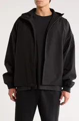 フィアオブゴッド メンズ アウター ジャケット・ブルゾン Fear of God Essentials Full Zip Hooded Anorak VINTAGE BLACK ブラックのサムネイル