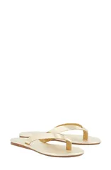 アンシエントグリークサンダル レディース シューズ レザー Ancient Greek Sandals Leda Leather Flip Flop Women GOLD ゴールドのサムネイル