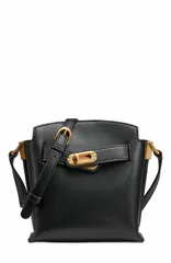 ダナ キャラン ニューヨーク レディース バッグ Donna Karanew York Bridgehampton Small Crossbody BlackGold ブラックのサムネイル