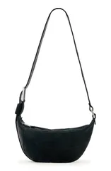 オールセインツ レディース バッグ スエード AllSaints Luna Suede Crossbody Bag INK BLUE ブルーのサムネイル