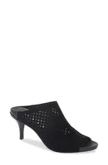 ペドロガルシア レディース シューズ サンダル Pedro Garcia Waldina Stiletto Mule Women BLACK CASTORO ブラックのサムネイル