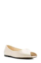 アルド レディース シューズ パンプス ALDO Alieiki Peep Toe Flat Women WHITE ホワイトのサムネイル