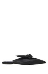 ランバン レディース シューズ スニーカー レザー Lanvin Midnight Step Leather Bow Mule Women Black ブラックのサムネイル
