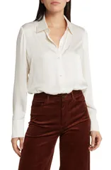 フェイバリット ドーター レディース トップス シャツ ボディースーツ Favorite Daughter The Take Me Seriously Bodysuit IVORY アイボリーのサムネイル