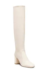 スチュアート ワイツマン レディース シューズ ブーツ・レインブーツ Stuart Weitzman LUCIE BOOT 75 Women CREAM クリームのサムネイル