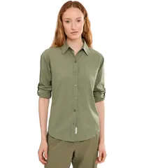 マーモット レディース トップス シャツ Marmot AirExchange SolarShield Long Sleeve Shirt Olive Grove 1 オリーブのサムネイル