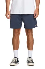ビラボン メンズ ボトムス ハーフパンツ・ショーツ ショートパンツ Billabong Surftrek Transit Elastic Waist Hybrid Shorts NAVY ネイビーのサムネイル