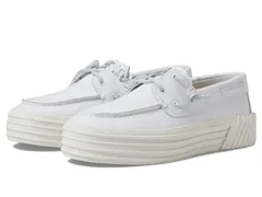 スペリー レディース シューズ スニーカー プラットフォーム レザー Sperry Bahama 20 Platform Leather White ホワイトのサムネイル