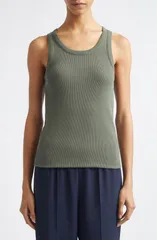 ヴィンス レディース トップス シャツ Vince Scoop Neck Tank PINE GROVEのサムネイル