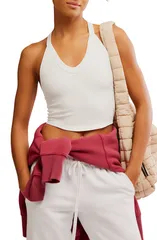 フリーピープル レディース トップス シャツ Free People FP Movement All Clear Crop Racerback Tank WHITE ホワイトのサムネイル