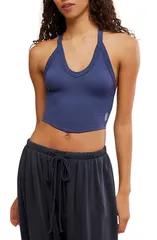 フリーピープル レディース トップス シャツ Free People FP Movement All Clear Crop Racerback Tank MIDNIGHT NAVY ネイビーのサムネイル